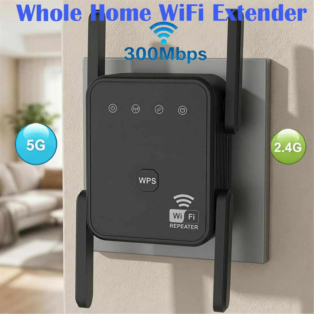 Outdoor Usb Power Adapter - Nowy wzmacniacz WiFi 2026, 300Mbps, 2.4GHz,