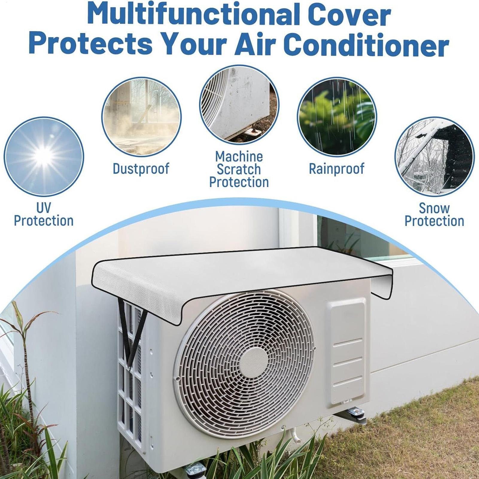 Outdoor Power Heater - Pokrowiec na klimatyzator zewnętrznego, oszczędzający energię,