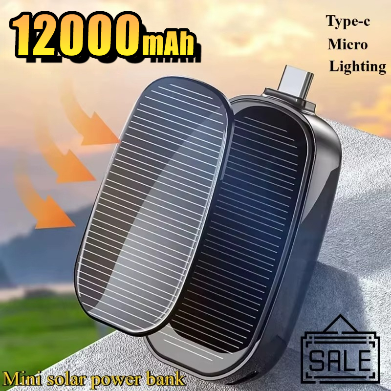 Outdoor Usb Power Adapter - Awaryjny solarny mini power bank, przenośna