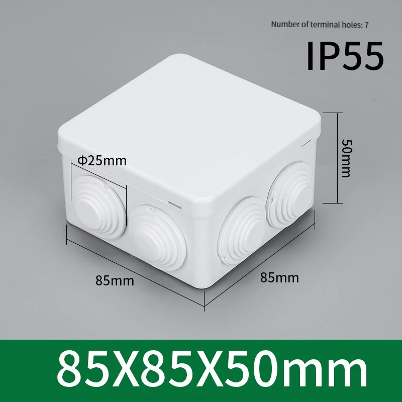 Outdoor Power Outlet Box - Skrzynka zewnętrzna plastikowa wodoszczelna IP55 85