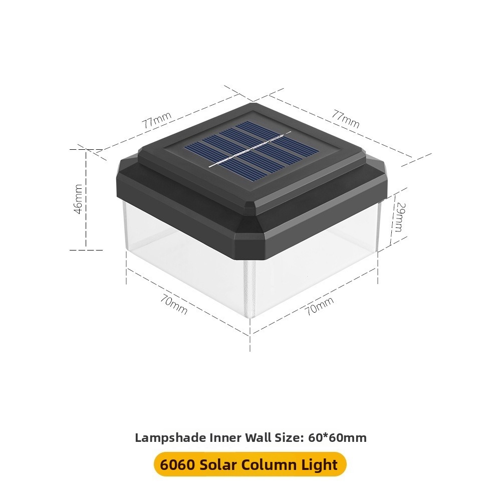 Outdoor Power Post - Wodoodporna lampa solarna LED na słupek