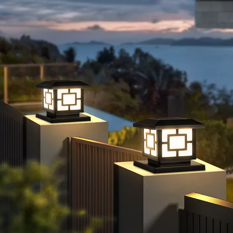 Zewnętrzne lampy solarne LED,  – Outdoor Power Post recenzja i cena
