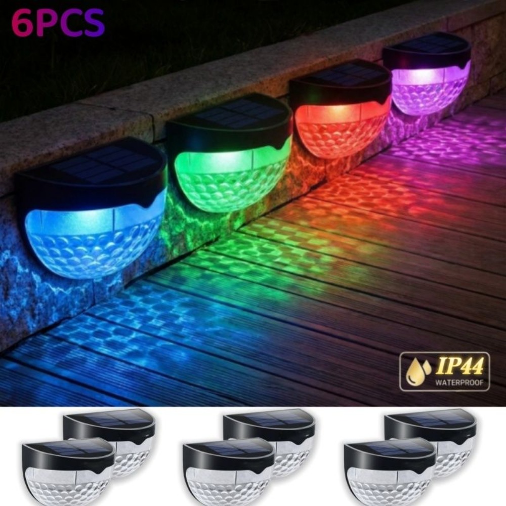 6 sztuk RGB solarnych lamp ogr – Outdoor Power Post recenzja i cena