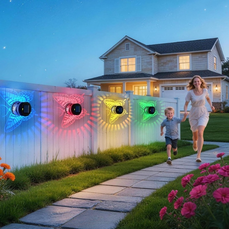 Dekoracyjne solarne lampki mot – Outdoor Power Post recenzja i cena