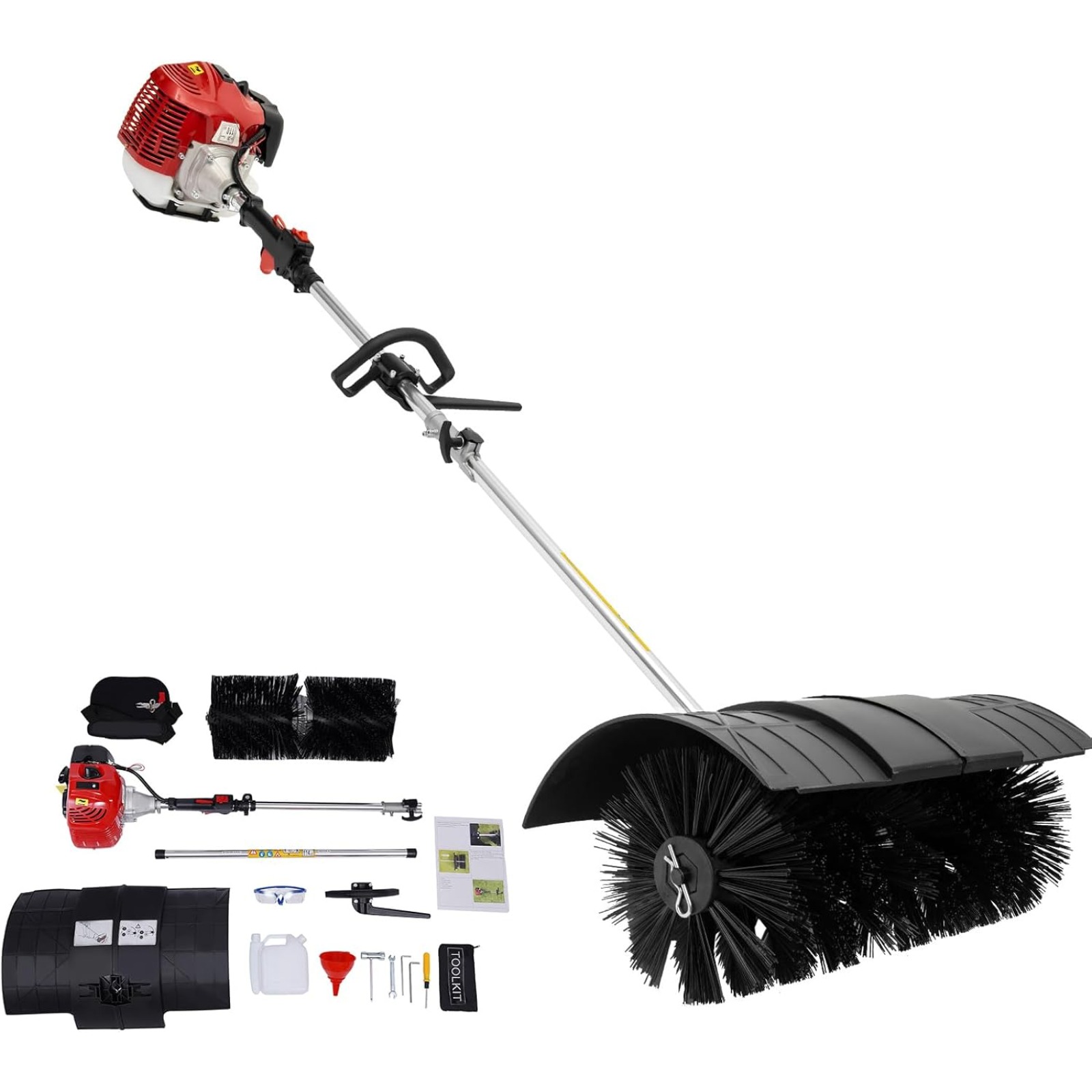 Odkurzacz spalinowy ręczny 52C – Outdoor Power Broom recenzja i cena