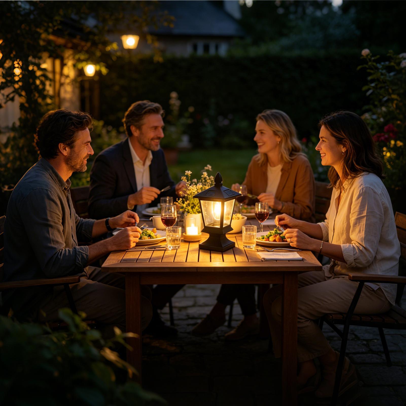 Wodoodporne solarne lampy ogro – Outdoor Power Post recenzja i cena