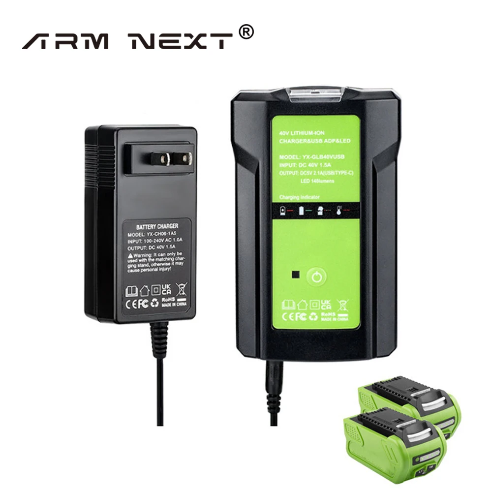 Dla GreenWorks 40V akumulator  – Outdoor Usb Power Adapter recenzja i cena