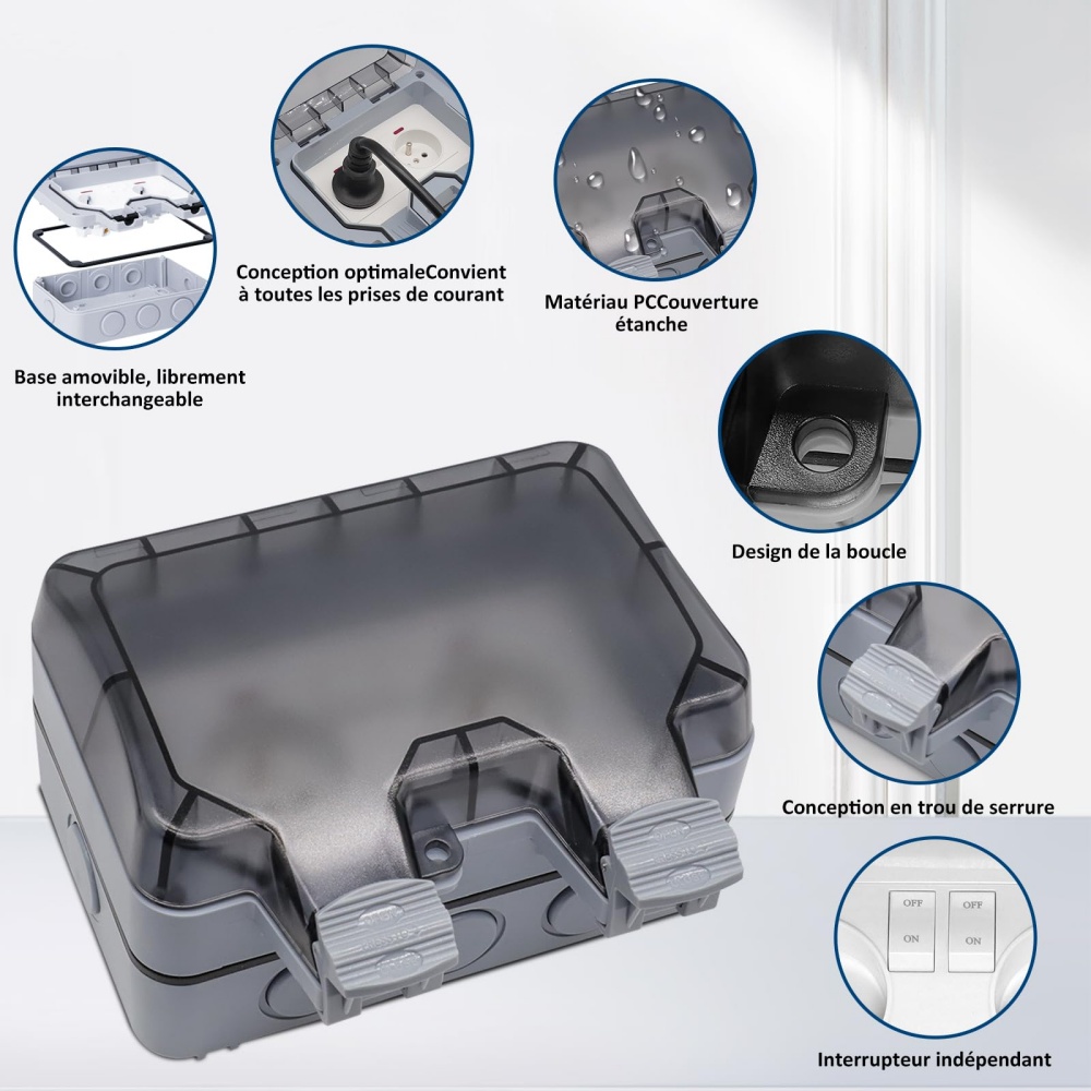 EIOMR Francja Gniazdko zewnętr – Outdoor Usb Power Adapter recenzja i cena