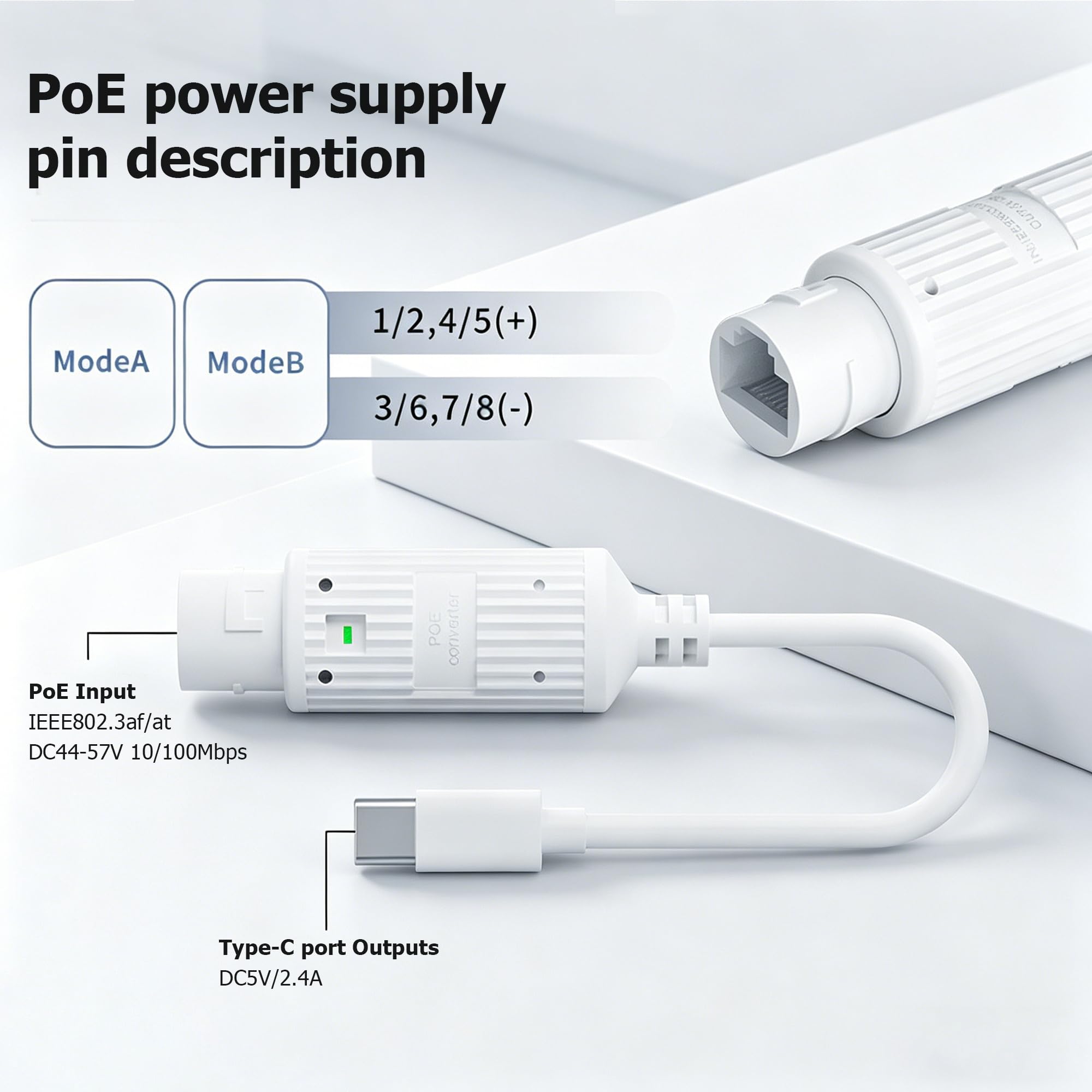 Konwerter zasilania POE na USB – Outdoor Usb Power Adapter recenzja i cena