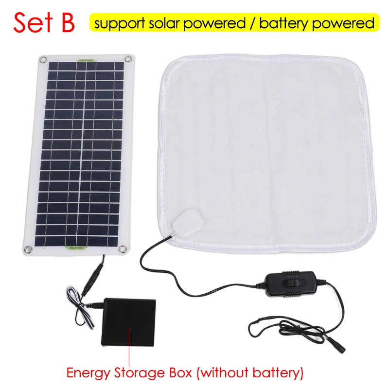 12V 50W Panel słoneczny zasila – Outdoor Power Heater recenzja i cena