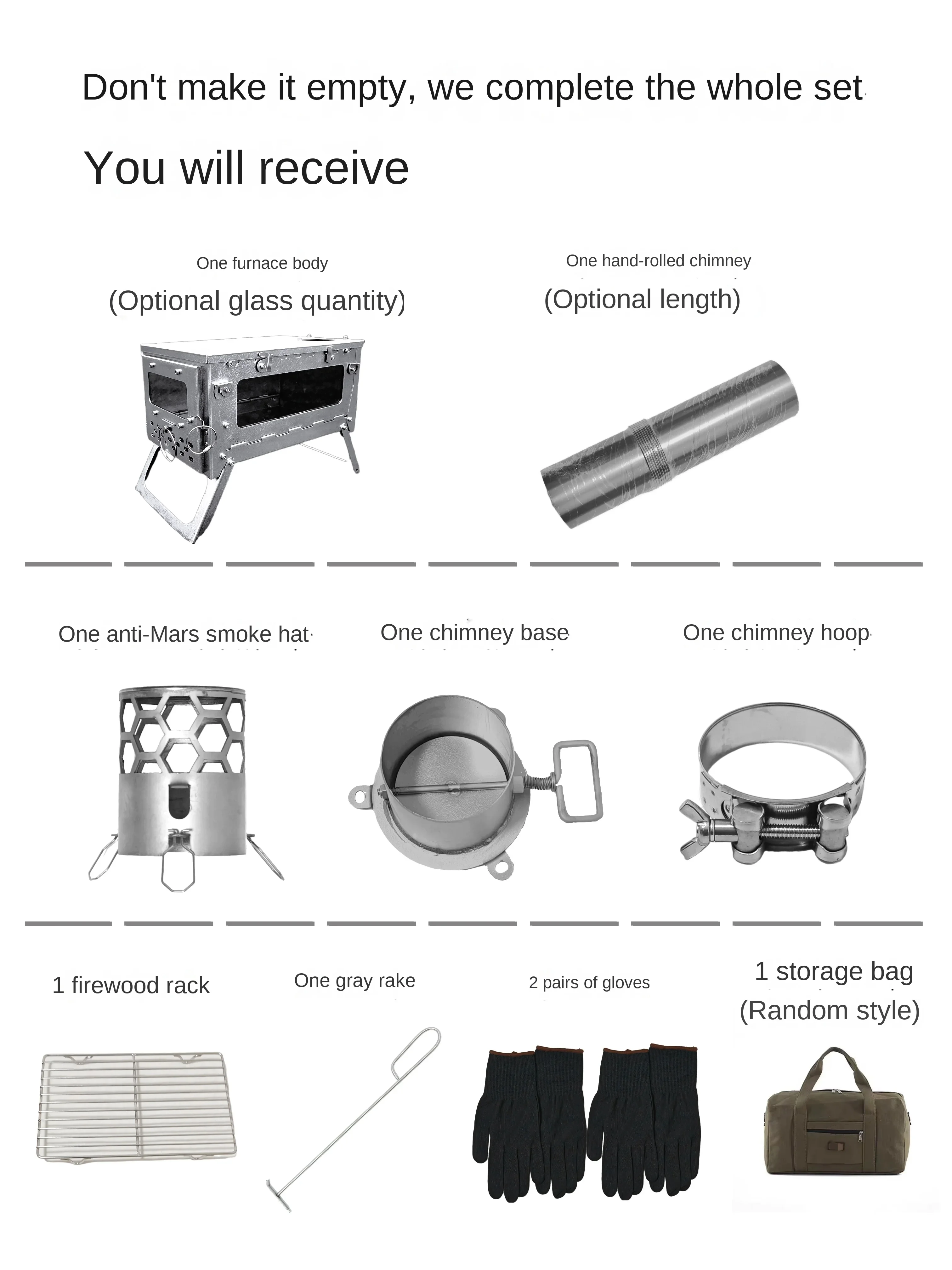 Składany piec na drewno opałow – Outdoor Power Heater recenzja i cena