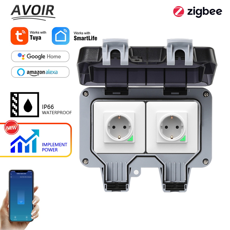 Avoir Tuya Zigbee gniazdka ele – Outdoor Usb Power Adapter recenzja i cena