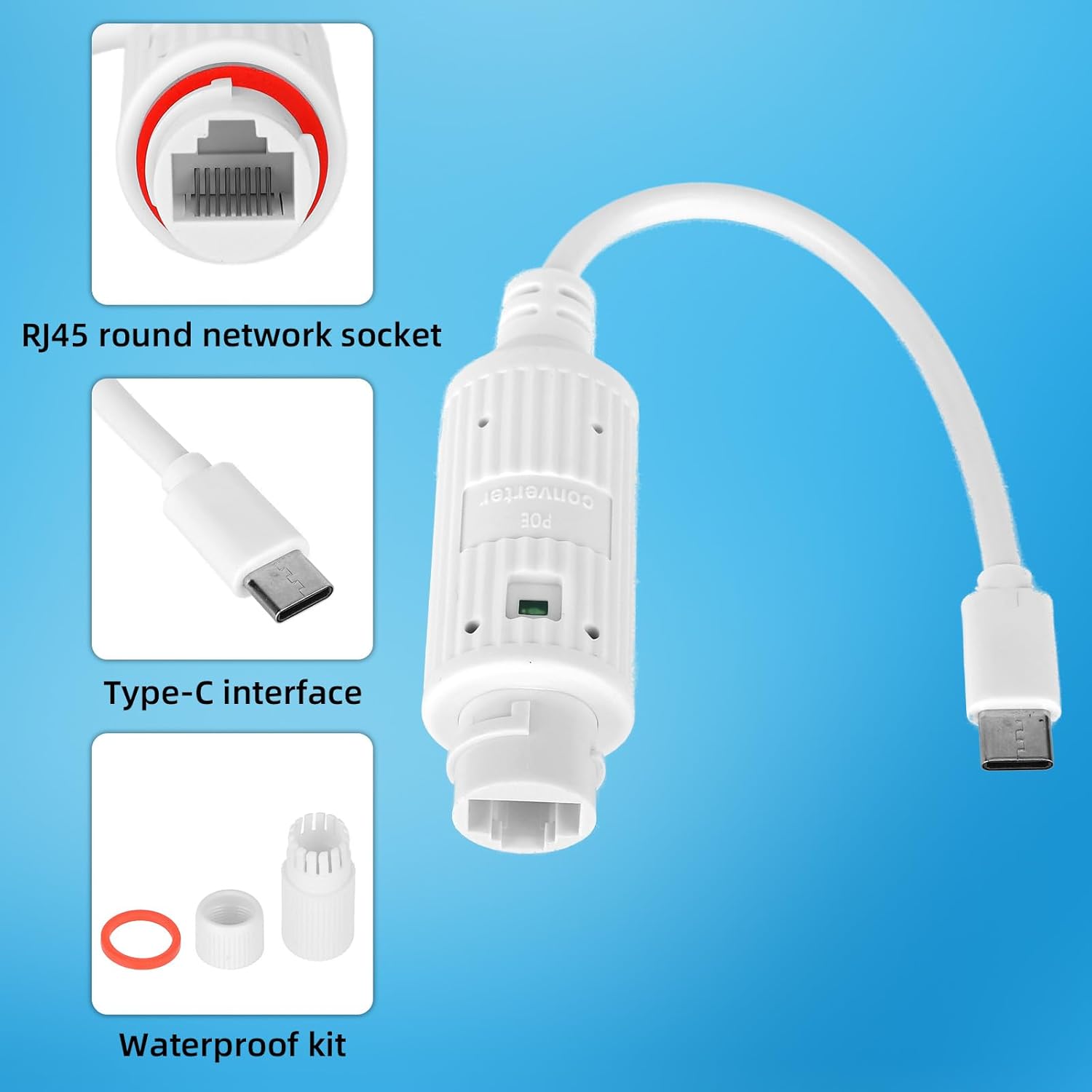 Konwerter zasilania POE na USB – Outdoor Usb Power Adapter recenzja i cena