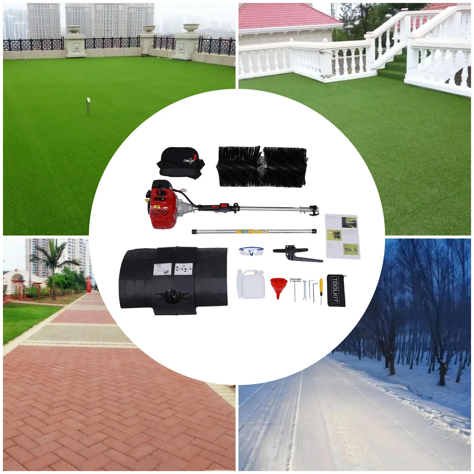 Odkurzacz spalinowy 1.7KW / 2. – Outdoor Power Broom recenzja i cena