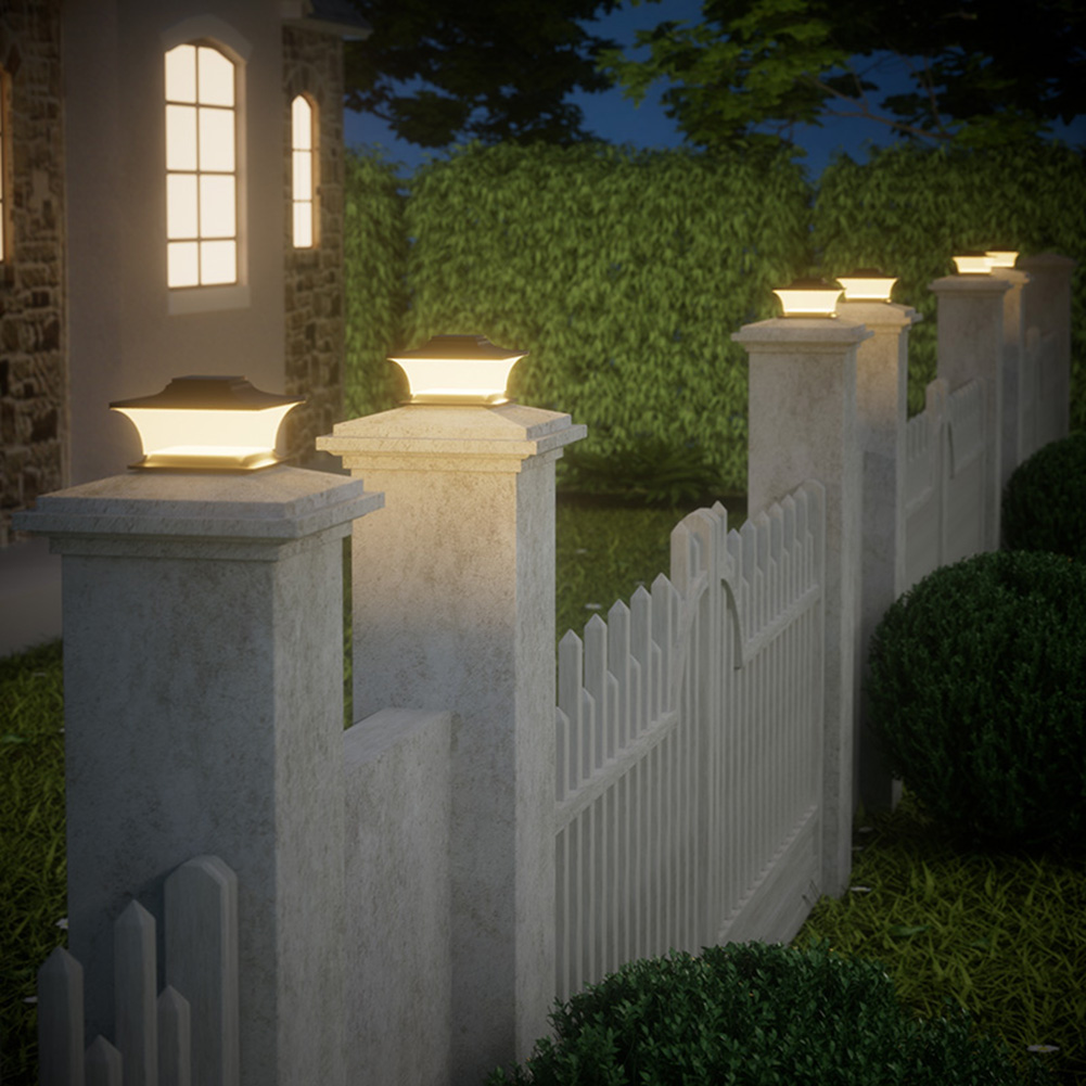 Solarna lampka LED na słupek o – Outdoor Power Post recenzja i cena