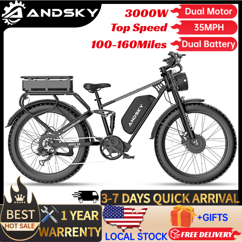 Rower elektryczny ANDSKY Apex5 – Outdoor Power Wheels recenzja i cena