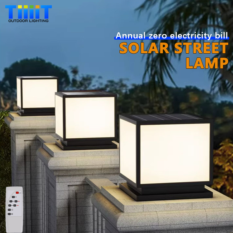Zewnętrzna lampa solarna LED w – Outdoor Power Post recenzja i cena