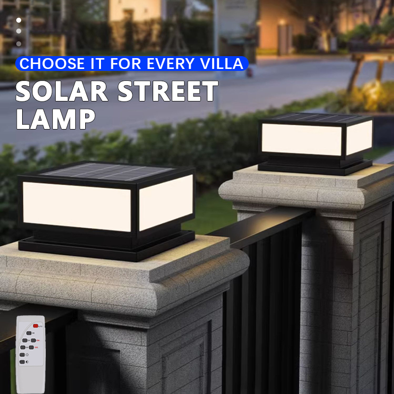 Zewnętrzna lampa solarna LED w – Outdoor Power Post recenzja i cena